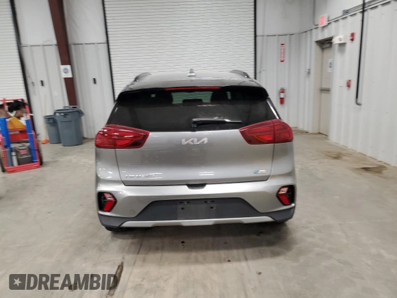 2022 Kia Niro Touring SE with VIN KNDCC3LC4N5546418, listed as a Copart auction lot 87052754 with 55,318 mi miles and Salvage Title. Bid and sale history available at carsss.com. Image 6.