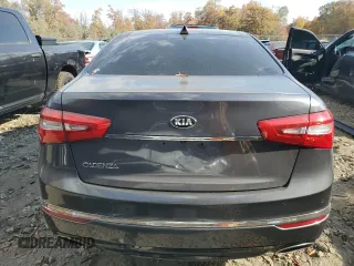 2015 Kia Cadenza Premium with VIN KNALN4D74F5177897, listed as a Copart auction lot 78867304 with 47,087 mi miles and Salvage Title. Bid and sale history available at carsss.com. Image 6.