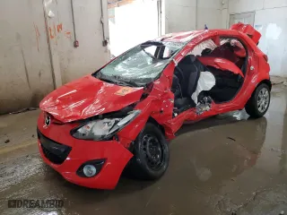 2014 Mazda Mazda2 Sport with VIN JM1DE1KYXE0177500, listed as a Copart auction lot 50356585 with 164,051 mi miles and Salvage Title. Bid and sale history available at carsss.com. Image 1.