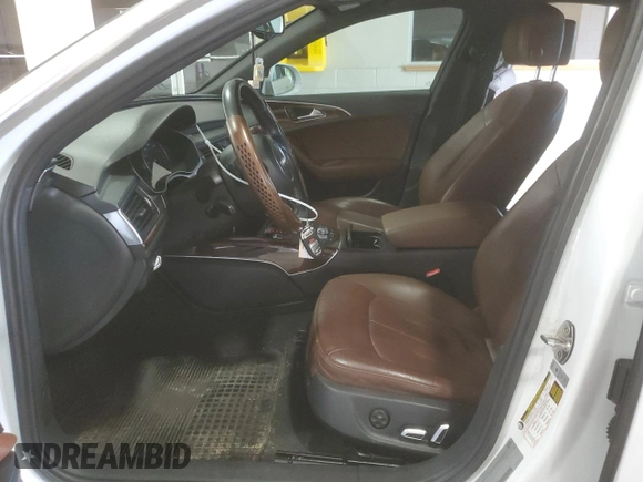2017 Audi A6 Premium Plus with VIN WAUG8AFC0HN110072, listed as a Copart auction lot 56515835 with 95,364 mi miles and Salvage title. Bid and sale history available at DreamBid. Image 7.