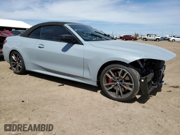 2023 BMW 4 Series M440i with VIN WBA53AT01PCL91616, listed as a Copart auction lot 47606453 with 1,143 mi miles and . Bid and sale history available at DreamBid. Image 4.