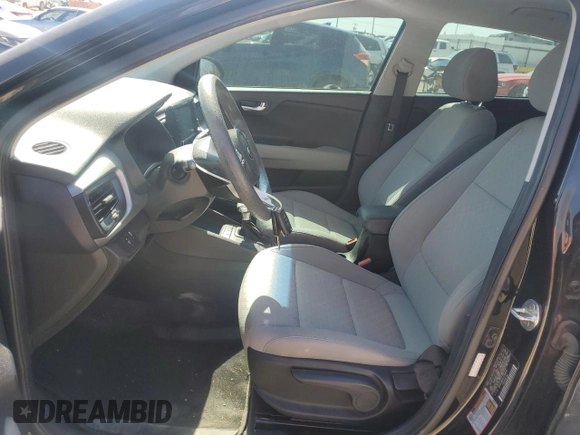 2020 Kia Rio LX with VIN 3KPA24AD6LE284818, listed as a Copart auction lot 48316535 with 57,872 mi miles and Salvage Title. Bid and sale history available at carsss.com. Image 7.