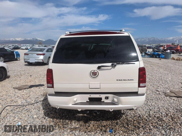 2005 Cadillac Escalade with VIN 1GYEK63N75R191326, listed as a Copart auction lot 52216355 with 177,330 mi miles and Salvage title. Bid and sale history available at DreamBid. Image 6.