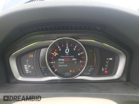 2015 Volvo V60 T5 Drive-E Premier z VIN YV140MEK9F1233763, wystawiony jako Copart lot #45242415 z przebiegiem 97 916 mil mil oraz Szkoda całkowita • Salvage title. Historia ofert i sprzedaży dostępna na DreamBid. Obrazek 9.