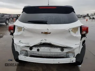 2021 Chevrolet TrailBlazer LS with VIN KL79MMS23MB034104, listed as a Copart auction lot 43014515 with 43,506 mi miles and Salvage Title. Bid and sale history available at carsss.com. Image 6.