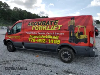 2017 Ford Transit with VIN 1FTYR2YM2HKA82387, listed as a Copart auction lot 60089965 with 147,625 mi miles and Salvage title. Bid and sale history available at DreamBid. Image 2.