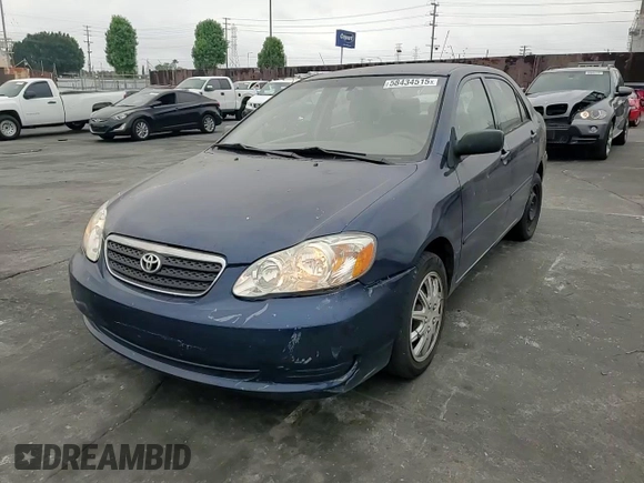 2006 Toyota Corolla CE with VIN JTDBR32E260062632, listed as a Copart auction lot 58434515 with 200,869 mi miles and Salvage title. Bid and sale history available at DreamBid. Image 13.