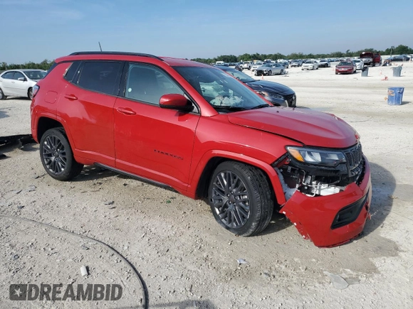 2023 Jeep Compass Limited with VIN 3C4NJDCN1PT543923, listed as a Copart auction lot 50697685 with 30,746 mi miles and Non Repairable. Bid and sale history available at DreamBid. Image 4.