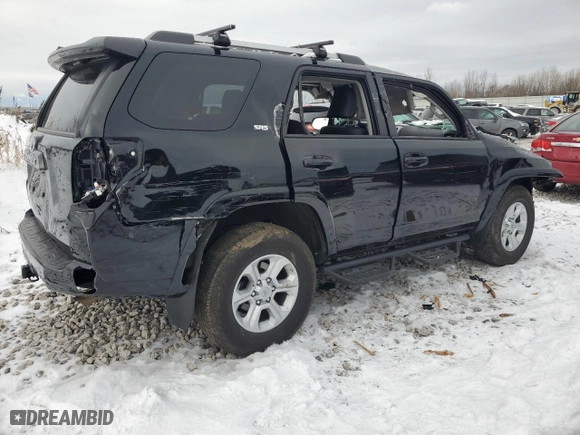 2023 Toyota 4Runner SR5 Premium with VIN JTENU5JR0P6088961, listed as a Copart auction lot 83197694 with 0 mi miles and Salvage Title. Bid and sale history available at carsss.com. Image 3.