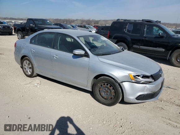 2012 Volkswagen Jetta Sedan SE w/Convenience PZEV with VIN 3VWDP7AJ7CM128473, listed as a Copart auction lot 48807725 with 119,695 mi miles and Salvage Title. Bid and sale history available at carsss.com. Image 4.