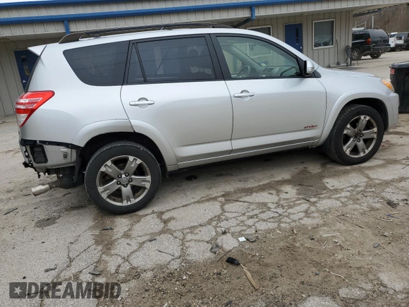 2012 Toyota RAV4 Sport with VIN JTMRK4DV0C5109113, listed as a Copart auction lot 43638555 with 139,639 mi miles and Salvage Title. Bid and sale history available at carsss.com. Image 3.