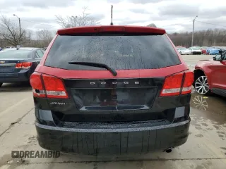 2013 Dodge Journey SE with VIN 3C4PDCAB3DT723547, listed as a Copart auction lot 48140495 with 159,979 mi miles and Salvage title. Bid and sale history available at DreamBid. Image 6.
