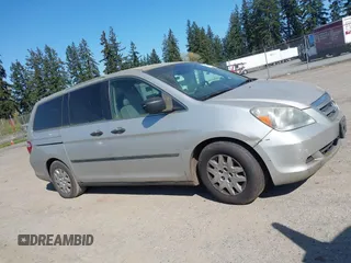 2006 Honda Odyssey LX with VIN 5FNRL38236B127129, listed as a IAAI auction lot 42041994 with 282,313 mi miles. Bid and sale history available at carsss.com. Image 13.