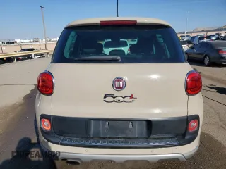 2014 FIAT 500L Trekking with VIN ZFBCFADH2EZ029457, listed as a Copart auction lot 83823804 with 97,151 mi miles and Salvage Title. Bid and sale history available at carsss.com. Image 6.