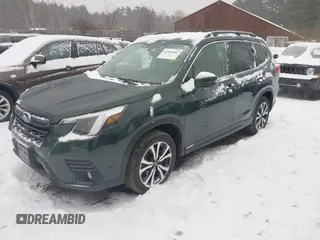 2022 Subaru Forester Limited with VIN JF2SKAPC8NH511040, listed as a IAAI auction lot 41505442 with 15,663 mi miles. Bid and sale history available at carsss.com. Image 2.