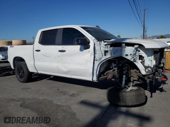 2020 Chevrolet Silverado 1500 LT Trail Boss with VIN 3GCPYFEL9LG335027, listed as a Copart auction lot 88812685 with 44,674 mi miles and Salvage Title. Bid and sale history available at carsss.com. Image 4.