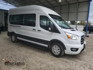 2021 Ford Transit Passenger XL with VIN 1FBAX2X80MKA32064, listed as a Copart auction lot 79286544 with 96,681 mi miles and Salvage Title. Bid and sale history available at DreamBid. Image 4.