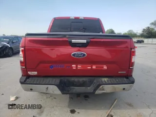 2020 Ford F-150 XL with VIN 1FTEW1EP7LFA74548, listed as a Copart auction lot 53541075 with 79,695 mi miles and Salvage Title. Bid and sale history available at carsss.com. Image 6.