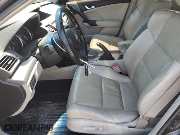 2012 Acura TSX Tech Pkg with VIN JH4CU2F64CC004059, listed as a Copart auction lot 54226435 with 142,727 mi miles and Salvage Title. Bid and sale history available at carsss.com. Image 7.