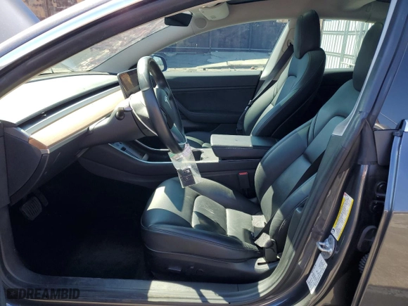 2019 Tesla Model 3 Mid Range with VIN 5YJ3E1EA2KF307549, listed as a Copart auction lot 50174205 with 30,298 mi miles and Salvage Title. Bid and sale history available at carsss.com. Image 7.