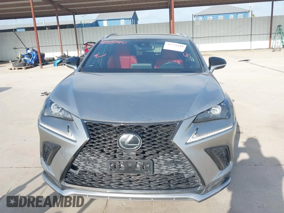 2020 Lexus NX 300 F Sport with VIN JTJSARBZ7L2175681, listed as a IAAI auction lot 42551410 with 49,965 mi miles and . Bid and sale history available at DreamBid. Image 12.