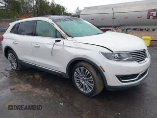 2016 Lincoln MKX Reserve with VIN 2LMTJ6LR8GBL86750, listed as a IAAI auction lot 41293555 with 119,337 mi miles. Bid and sale history available at carsss.com. Image 1.