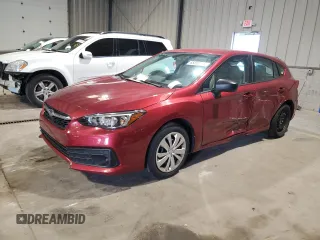 2023 Subaru Impreza z VIN 4S3GTAB66P3702734, wystawiony jako Copart lot #65818225 z przebiegiem 11 545 mil mil oraz Szkoda całkowita • Salvage title. Historia ofert i sprzedaży dostępna na DreamBid. Obrazek 1.