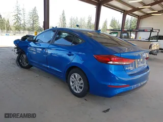2017 Hyundai Elantra SE with VIN KMHD74LF5HU095093, listed as a IAAI auction lot 41957451 with 75,760 mi miles. Bid and sale history available at carsss.com. Image 3.
