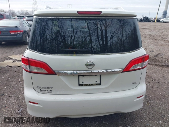 2011 Nissan Quest SL z VIN JN8AE2KP7B9002763, wystawiony jako IAAI lot #41931130 z przebiegiem 125 346 mil mil oraz . Historia ofert i sprzedaży dostępna na DreamBid. Obrazek 16.