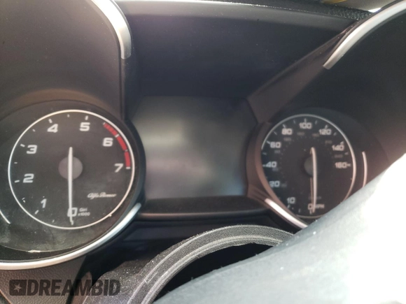 2019 Alfa Romeo Giulia Sport with VIN ZARFAMAN8K7599030, listed as a Copart auction lot 45877883 with 0 mi miles. Bid and sale history available at carsss.com. Image 9.