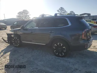 2024 Kia Telluride SX X-Pro z VIN 5XYP5DGC1RG447211, wystawiony jako Copart lot #52499645 z przebiegiem 15 229 mil mil oraz Szkody całkowita. Historia ofert i sprzedaży dostępna na DreamBid. Obrazek 2.