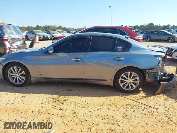 2015 Infiniti Q50 Premium with VIN JN1BV7AP2FM336977, listed as a IAAI auction lot 41782699 with 103,031 mi miles. Bid and sale history available at carsss.com. Image 15.
