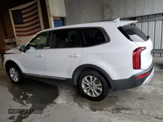 2022 Kia Telluride LX with VIN 5XYP24HC7NG217285, listed as a Copart auction lot 47685465 with 39,825 mi miles and Salvage title. Bid and sale history available at DreamBid. Image 2.