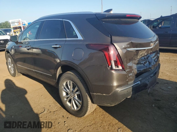 2020 Cadillac XT5 Premium Luxury AWD with VIN 1GYKNDRS6LZ153711, listed as a Copart auction lot 62784825 with 42,052 mi miles and Non repairable. Bid and sale history available at DreamBid. Image 2.