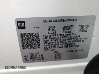 2024 Buick Encore GX Preferred with VIN KL4AMBS26RB147065, listed as a Copart auction lot 55319985 with 14,614 mi miles and Clean title. Bid and sale history available at DreamBid. Image 13.