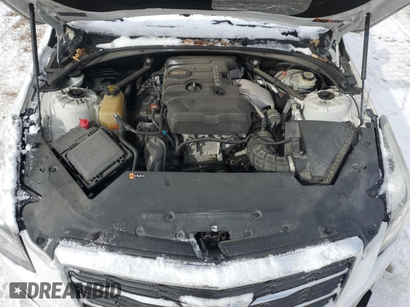 2016 Cadillac ATS Luxury Collection AWD z VIN 1G6AH5RXXG0114143, wystawiony jako Copart lot #45974235 z przebiegiem 73 145 mil mil oraz Szkoda całkowita • Salvage title. Historia ofert i sprzedaży dostępna na DreamBid. Obrazek 12.