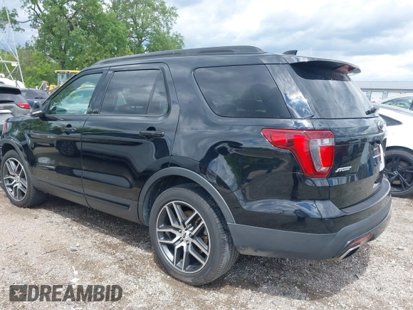 2017 Ford Explorer Sport with VIN 1FM5K8GTXHGC44221, listed as a IAAI auction lot 42320720 with 154,583 mi miles and . Bid and sale history available at DreamBid. Image 3.