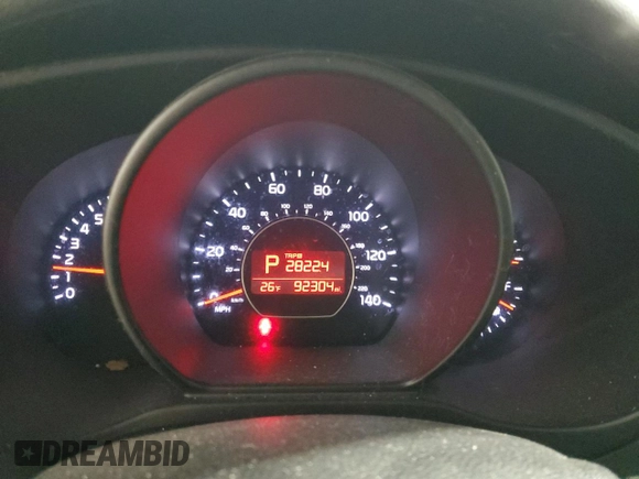 2016 Kia Soul + with VIN KNDJP3A54G7303683, listed as a Copart auction lot 45366805 with 92,304 mi miles and Non Repairable. Bid and sale history available at carsss.com. Image 9.