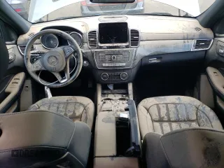 2017 Mercedes-Benz GLS 450 with VIN 4JGDF6EE5HA981130, listed as a Copart auction lot 68525144 with Not Provided miles and Salvage Title. Bid and sale history available at DreamBid. Image 8.