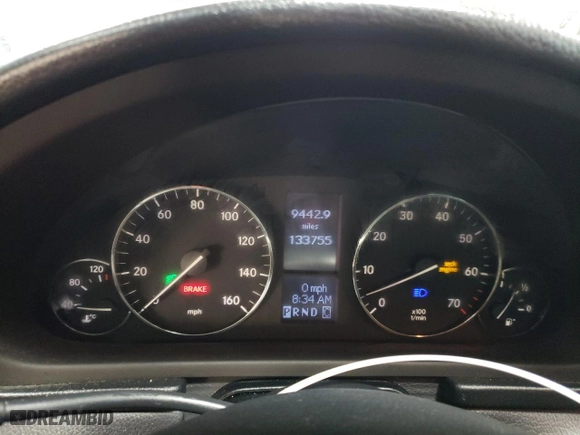2007 Mercedes-Benz C-Class 2.5L Sport with VIN WDBRF52H07F863344, listed as a Copart auction lot 45531345 with 133,755 mi miles and Salvage Title. Bid and sale history available at carsss.com. Image 9.