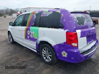 2014 Dodge Grand Caravan SXT with VIN 2C4RDGCG6ER361842, listed as a IAAI auction lot 41827951 with 100,845 mi miles and . Bid and sale history available at DreamBid. Image 3.