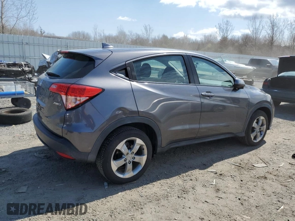 2017 Honda HR-V LX with VIN 3CZRU6H38HM726799, listed as a Copart auction lot 51990795 with 81,264 mi miles and Salvage Title. Bid and sale history available at carsss.com. Image 3.