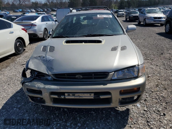 2001 Subaru Impreza Outback with VIN JF1GF48561H801805, listed as a Copart auction lot 49271155 with 232,402 mi miles and Salvage title. Bid and sale history available at DreamBid. Image 5.