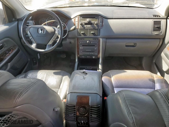 2005 Honda Pilot EX-L with RES with VIN 5FNYF18665B030144, listed as a Copart auction lot 52418395 with 262,064 mi miles and Clean Title. Bid and sale history available at carsss.com. Image 8.