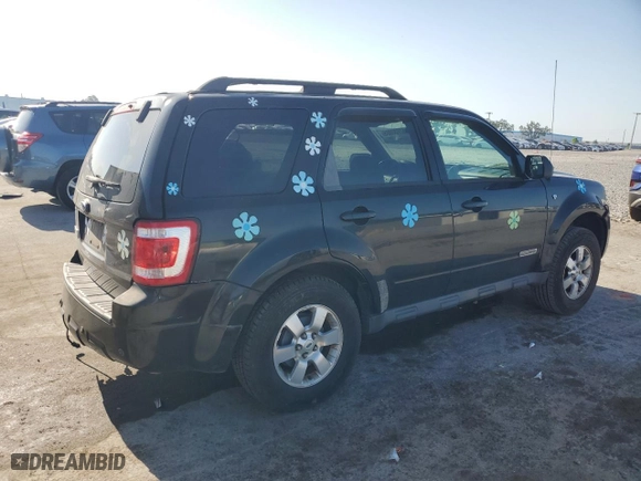 2008 Ford Escape Limited with VIN 1FMCU04128KC99815, listed as a Copart auction lot 52730005 with 244,342 mi miles and Salvage Title. Bid and sale history available at carsss.com. Image 3.