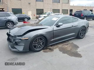2020 Ford Mustang EcoBoost with VIN 1FA6P8TH6L5182192, listed as a IAAI auction lot 42129608 with 75,281 mi miles and . Bid and sale history available at DreamBid. Image 19.