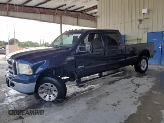 2005 Ford F-350 XL with VIN 1FTWW31P15EA99623, listed as a Copart auction lot 45943235 with 215,347 mi miles and Salvage Title. Bid and sale history available at DreamBid. Image 1.