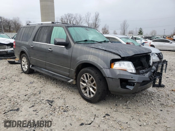 2015 Ford Expedition EL Limited with VIN 1FMJK2AT3FEF09932, listed as a Copart auction lot 80629414 with 204,279 mi miles and Clean Title. Bid and sale history available at carsss.com. Image 4.