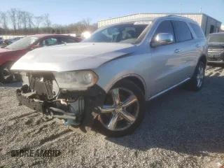2011 Dodge Durango Citadel with VIN 1D4SE5GT2BC695853, listed as a Copart auction lot 49476255 with 136,397 mi miles and Salvage title. Bid and sale history available at DreamBid. Image 1.