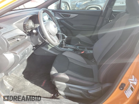 2023 Subaru WRX with VIN JF1VBAA61P9817482, listed as a Copart auction lot 74852794 with 6,127 mi miles and Salvage title. Bid and sale history available at DreamBid. Image 7.